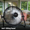solar powered outdoor fan