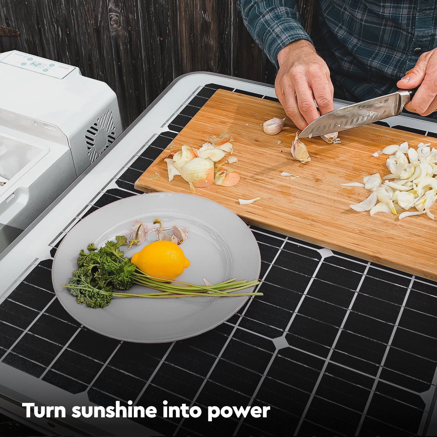 solar powered stove