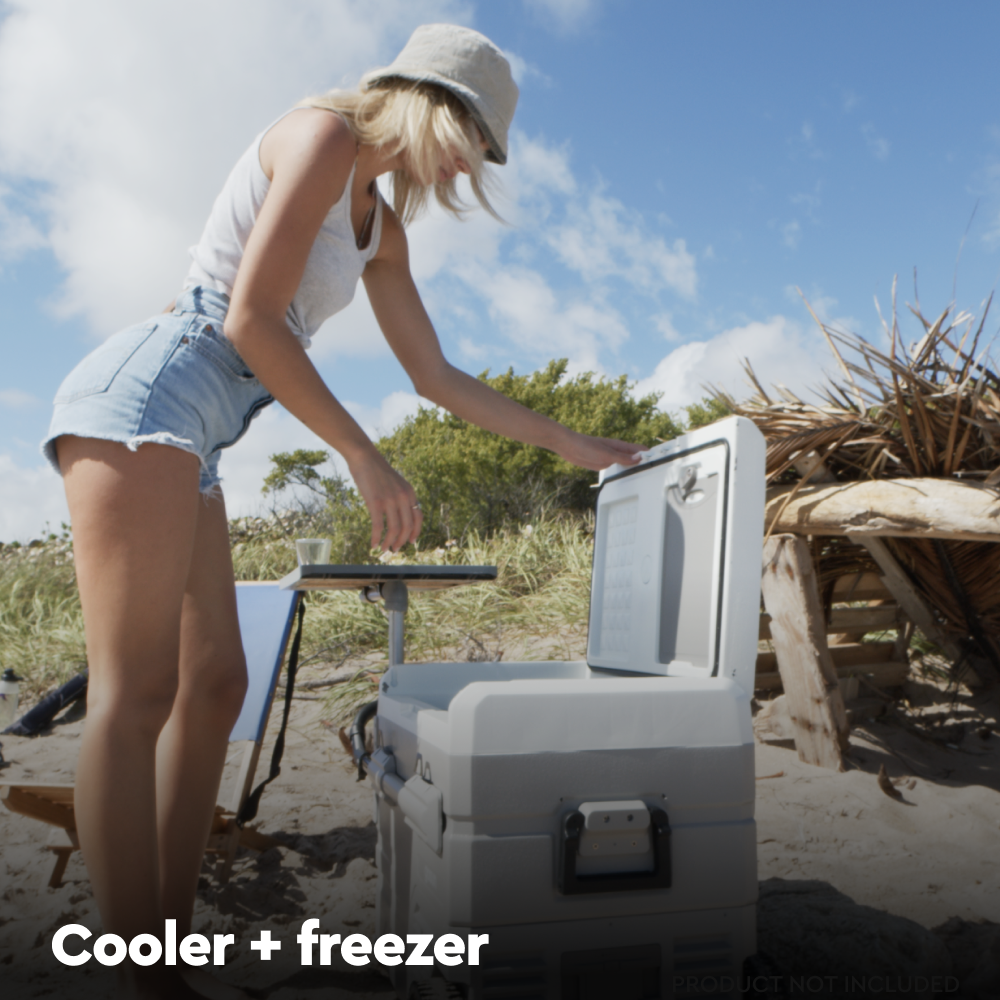 solar powered cooler freezer