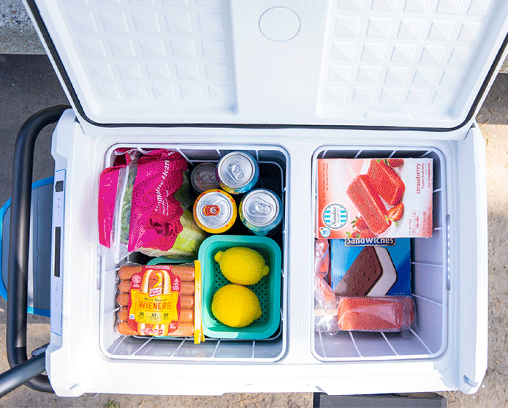 solar powered cooler freezer