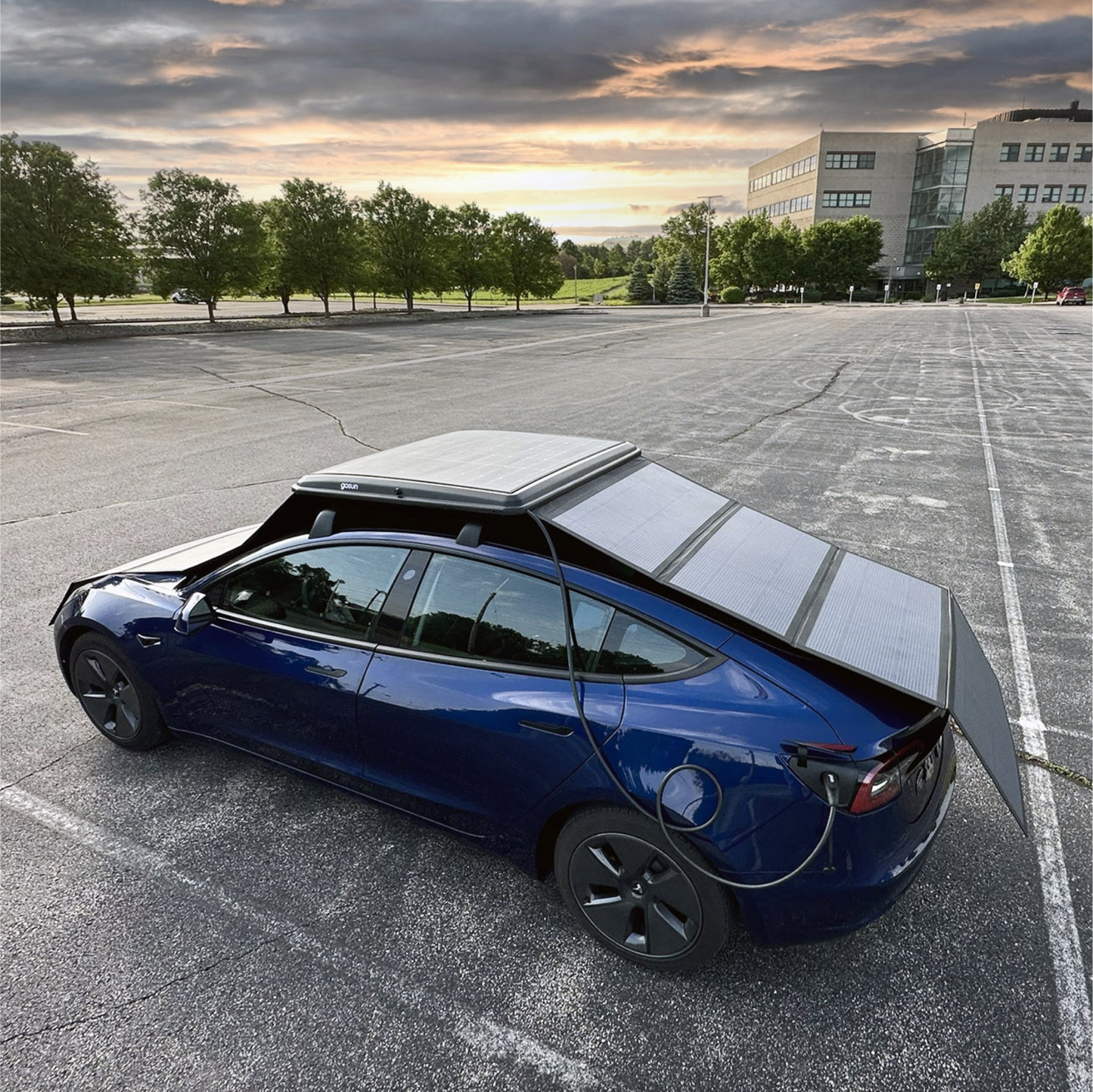 solar powered ev charger