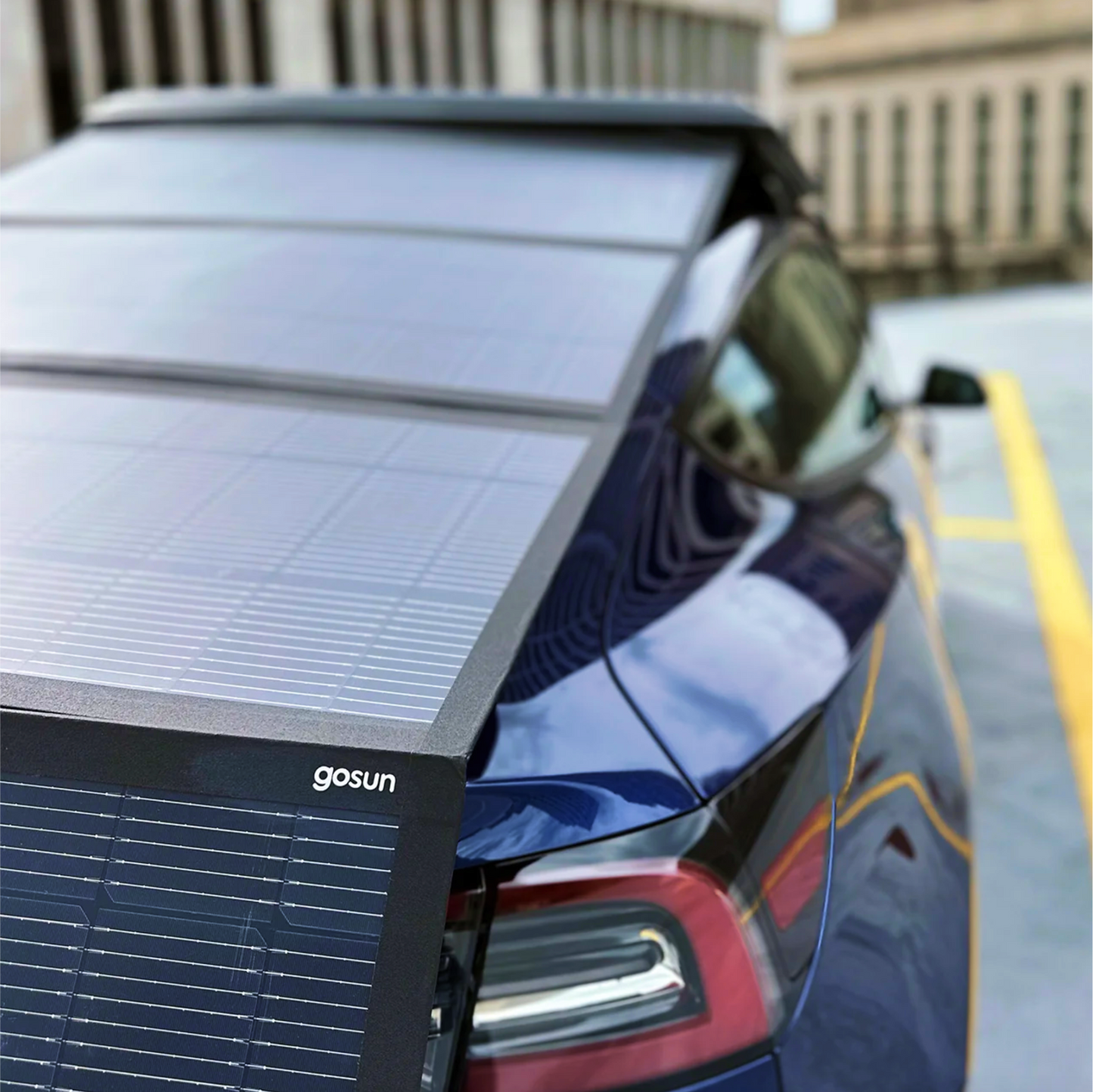 solar powered ev charger